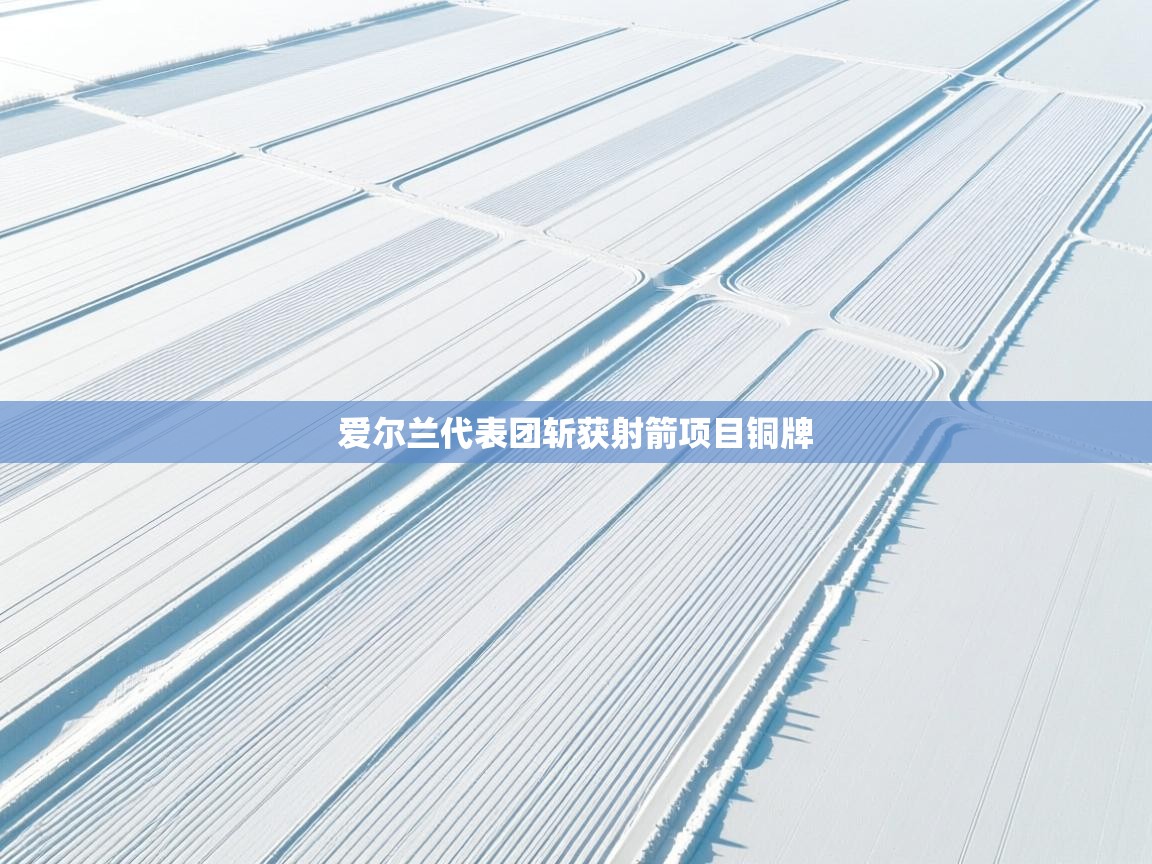 云开体育官方app下载-爱尔兰代表团斩获射箭项目铜牌  第3张